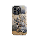 Pantheon Surreal Cactus God Art Iphone Case, 13 Pro / Matte, Coral Reef Patterned Phone Case