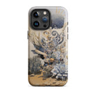 Pantheon Surreal Cactus God Art Iphone Case, 15 Pro Max / Matte, Intricate Surreal Phone Case