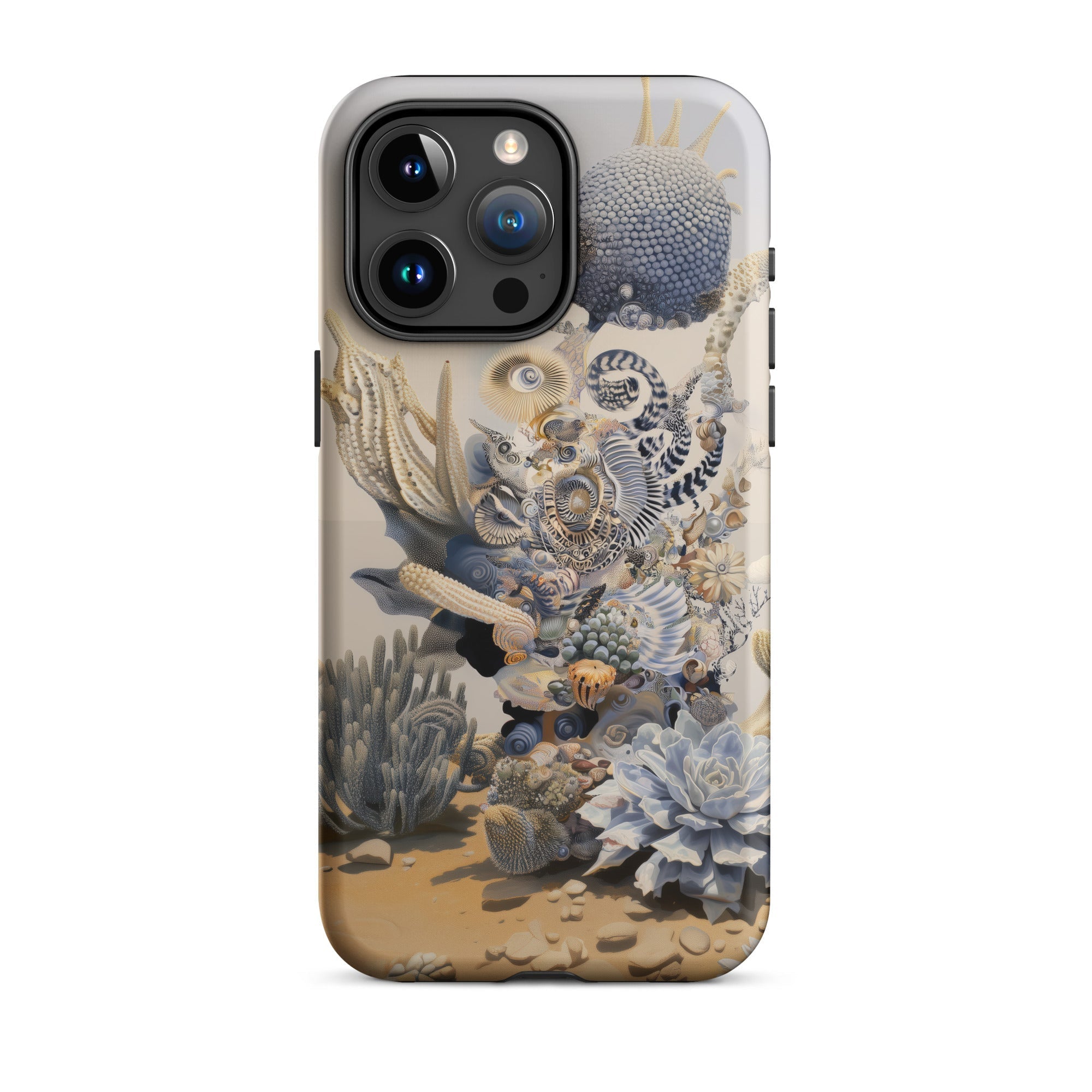 Pantheon Surreal Cactus God Art Iphone Case, 15 Pro Max / Matte, Intricate Surreal Phone Case