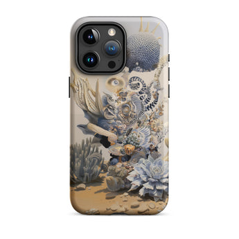 Pantheon - Surreal Cactus God Art Iphone Case, 15 Pro Max / Matte, Intricate Surreal Phone Case