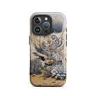 Pantheon Surreal Cactus God Art Iphone Case, 16 Pro / Matte, Phone Case Surreal Desert Scene