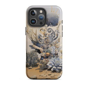 Pantheon - Surreal Cactus God Art Iphone Case, 16 Pro Max / Matte, Iphone Case Surreal Desert Scene