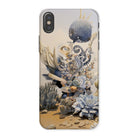Pantheon Surreal Cactus God Art Iphone Case, x / Matte, Artistic Phone Case