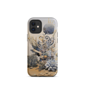 Pantheon - Surreal Cactus God Art Phone Case Iphone 12 Mini / Matte Floral-patterned Phone Case Surreal Cactus God, God Art, Art Iphone