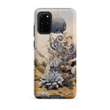 Pantheon - Surreal Cactus God Art Phone Case Samsung Galaxy S20 Plus / Matte Phone Case Surreal Detailed Illustration Marine Desert
