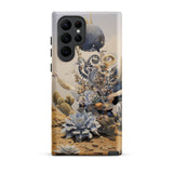 Pantheon - Surreal Cactus God Art Phone Case Samsung Galaxy S22 Ultra / Matte Detailed Surreal Desert-themed Phone Case Intricate