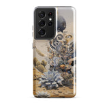 Pantheon - Surreal Cactus God Art Samsung Case, Galaxy S21 Ultra / Gloss, Smartphone Decorative Case Desert Flora Surreal Elements