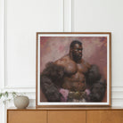 Papa Bear - Gay Muscle Daddy Art Print