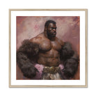 Papa Bear - Gay Muscle Daddy Art Print