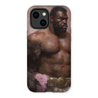 Papa Bear - Gay Muscle Daddy Iphone Case, 14 Plus / Matte, Phone Case Muscular Warrior Art