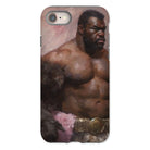 Papa Bear - Gay Muscle Daddy Iphone Case, 8 / Matte, Phone Case Muscular Man Design