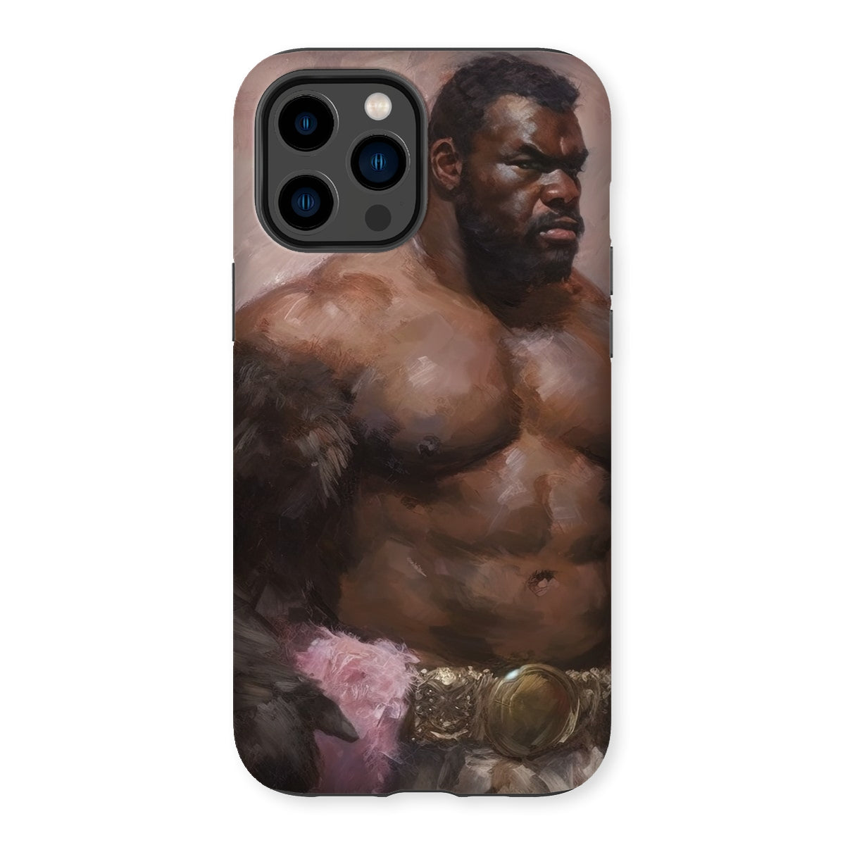 Papa Bear - Gay Muscle Daddy Iphone Case - 14 Pro Max / Matte