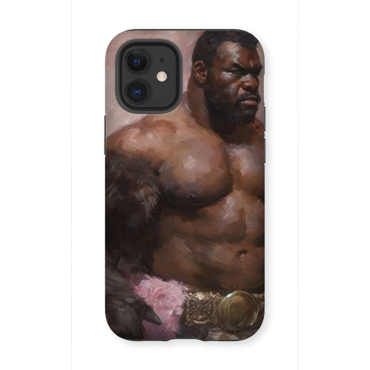 Papa Bear - Gay Muscle Daddy Iphone Case - 12 Mini / Matte