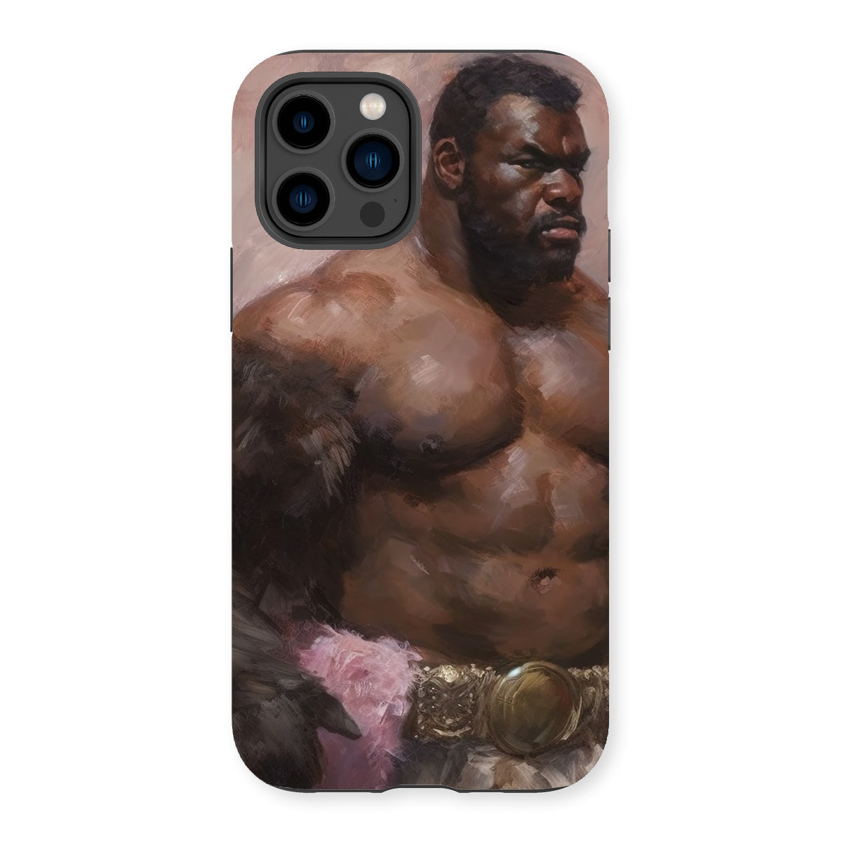 Papa Bear - Gay Muscle Daddy Iphone Case - 14 Pro / Matte