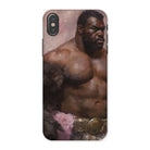 Papa Bear - Gay Muscle Daddy Iphone Case, x / Matte, Phone Case Muscular Man Design