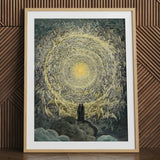 Paradiso Canto 31 - Gustave Dore Art Print, 24x32’’ / 61x81cm / Natural Frame / 2’’ Matboard, Framed Print Celestial Vortex Angels Central