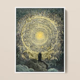 Paradiso Canto 31 - Gustave Dore Framed Canvas, 12x16’’ / 31x41cm / White Floating Frame, Framed Print Gustave Doré’s Empyrean Dante