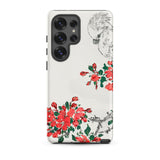Parrot and Pyrus - Numata Kashu Phone Case, Samsung Galaxy S25 Ultra / Matte, Mobile Cases, Toby Leon