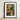 Black-framed Art Print Vibrant Impressionistic Painting Two Shirtless Bare-chested Silhouettes Dissolve, Luxe Vintage Circuit, Chandelier