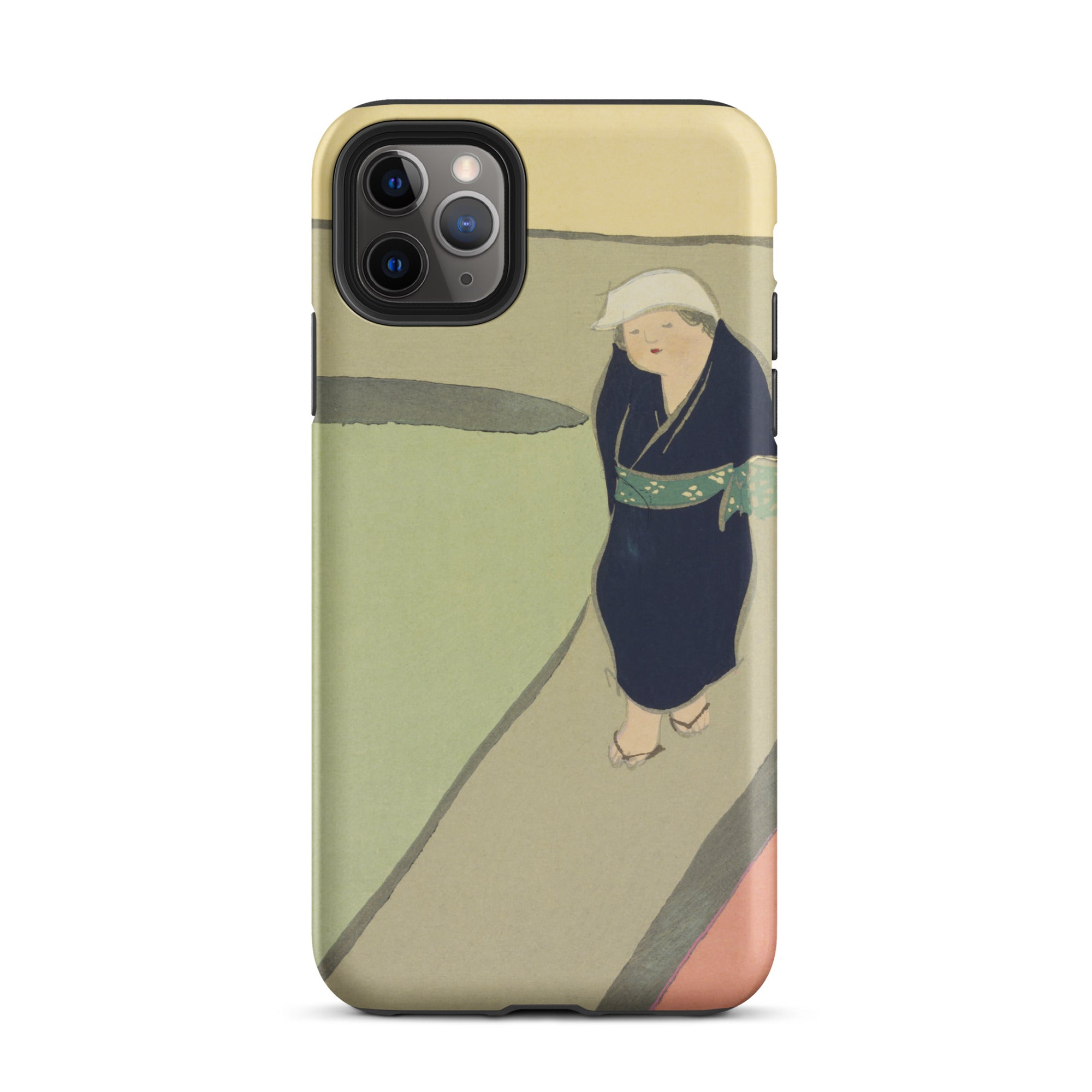 Path Through the Fields Kamisaka Sekka Iphone Case, 11 Pro Max / Matte, Phone Case Japanese Art