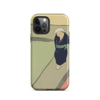 Path Through the Fields - Kamisaka Sekka Iphone Case, 12 Pro / Matte, Iphone Case Japanese Art
