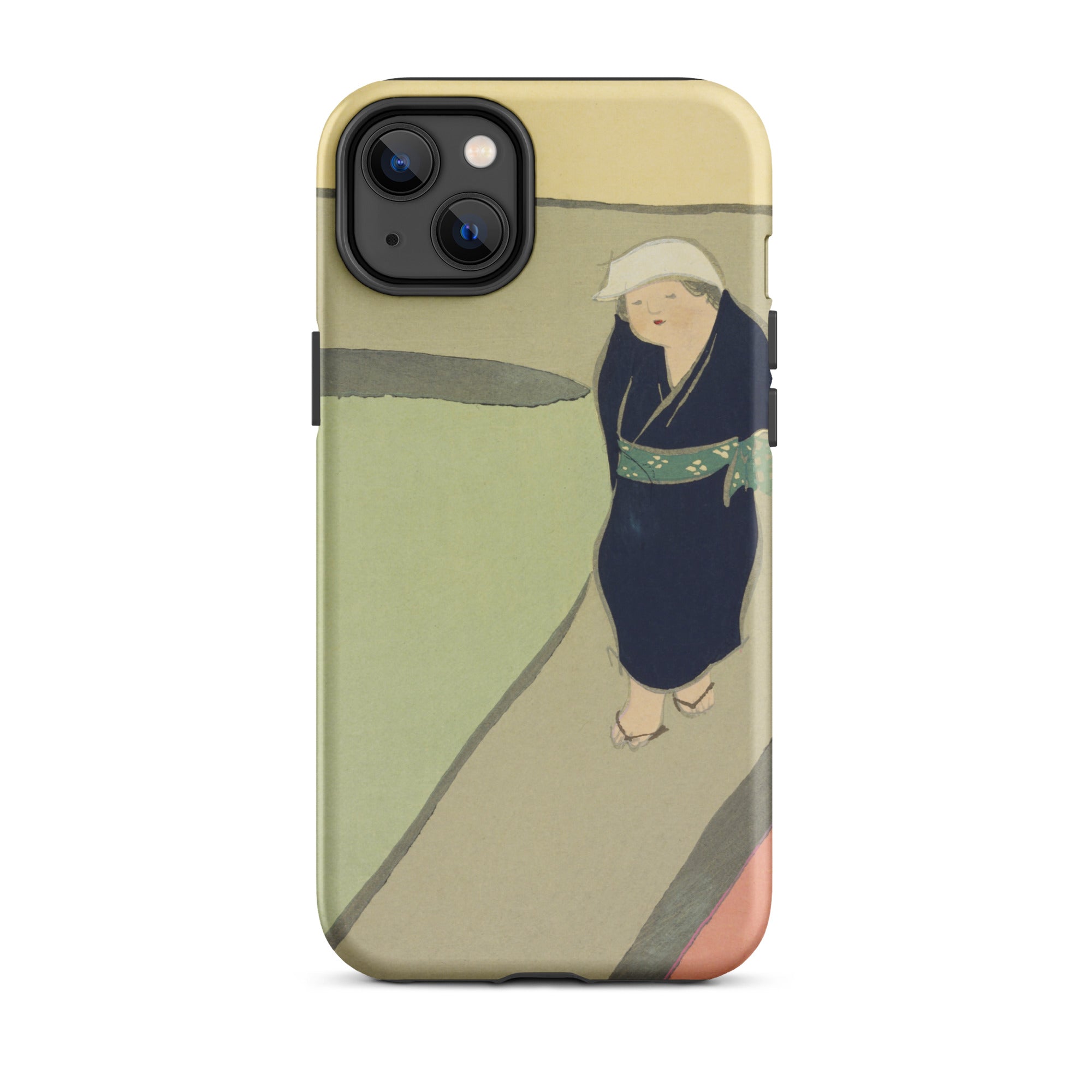 Path Through the Fields Kamisaka Sekka Iphone Case, 14 Plus / Matte, Phone Case Japanese Art