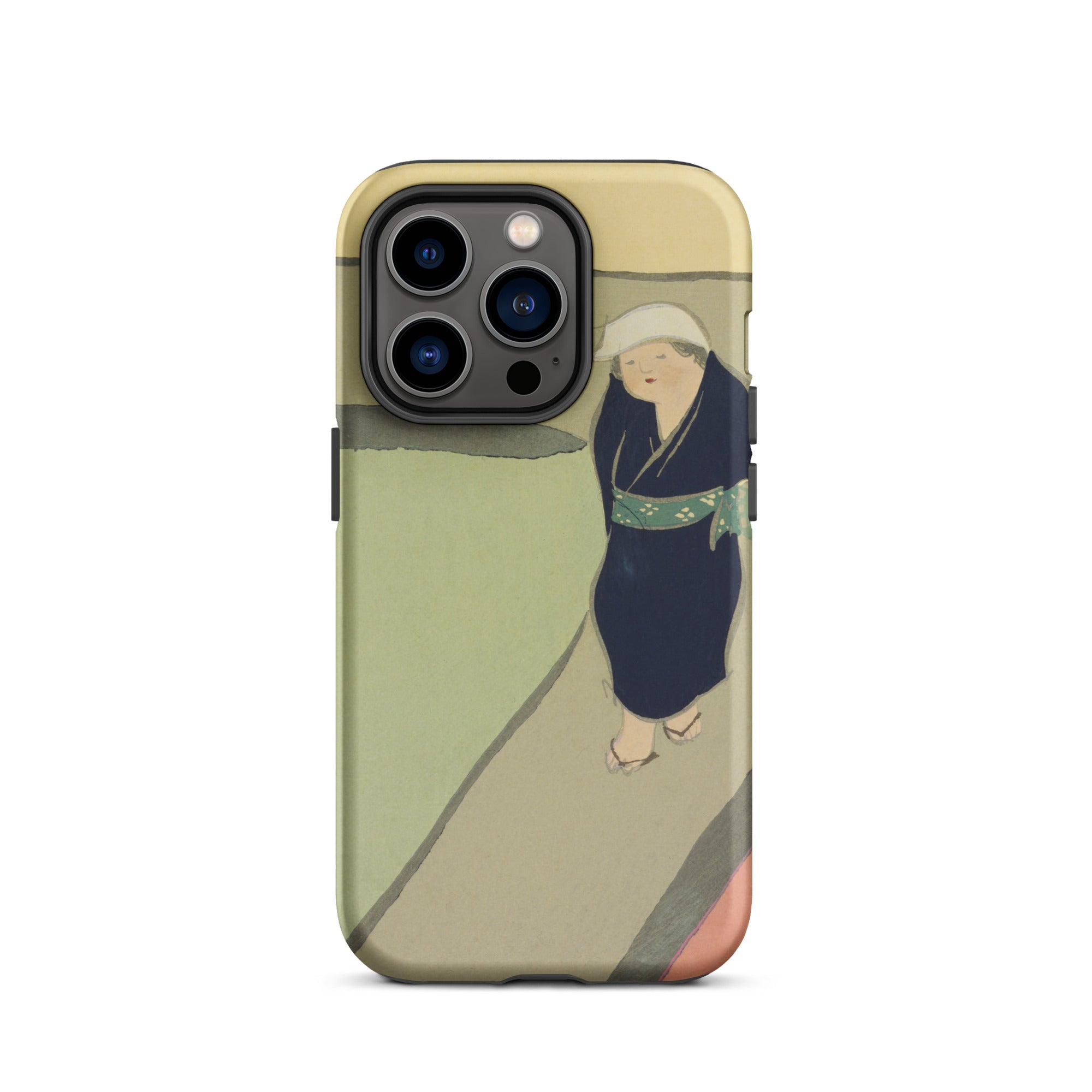 Path Through the Fields Kamisaka Sekka Iphone Case, 14 Pro / Matte, Phone Case Japanese Art
