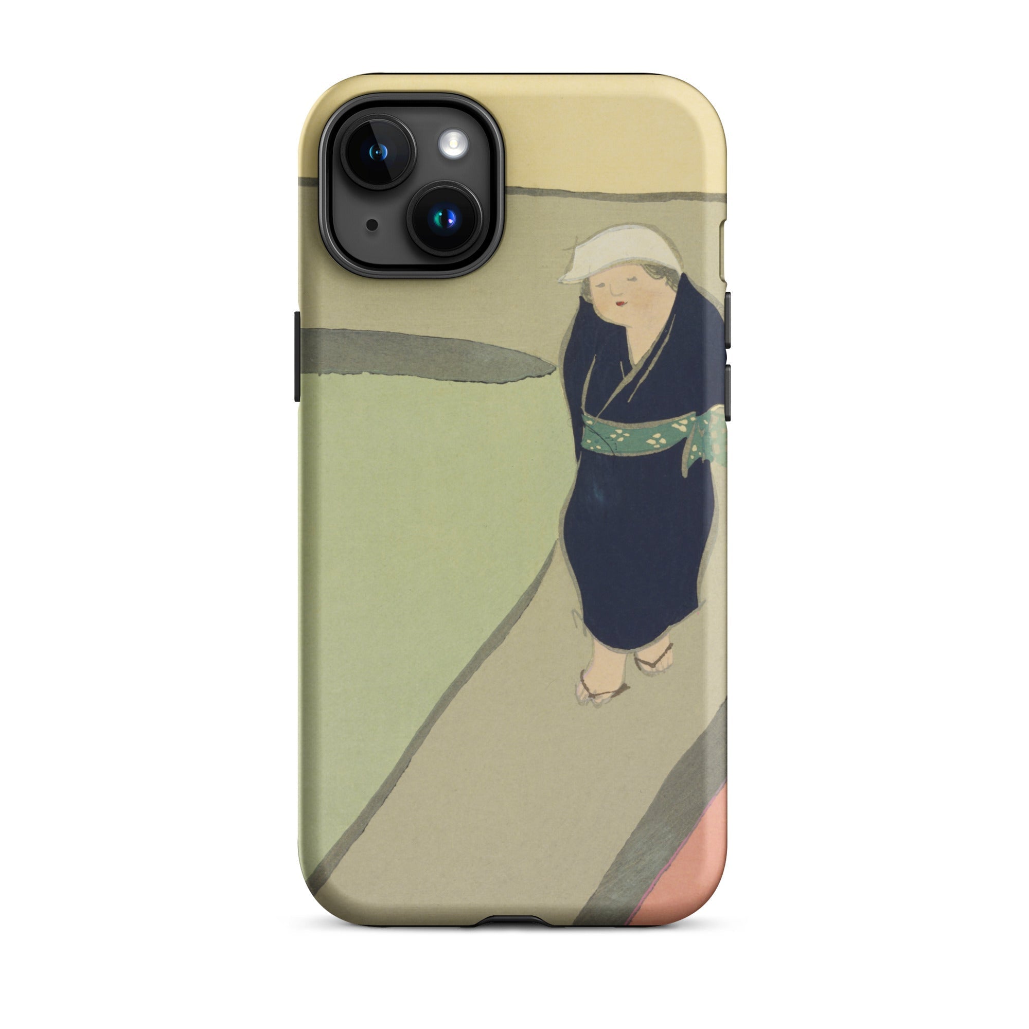 Path Through the Fields Kamisaka Sekka Iphone Case, 15 Plus / Matte, Artistic Phone Case