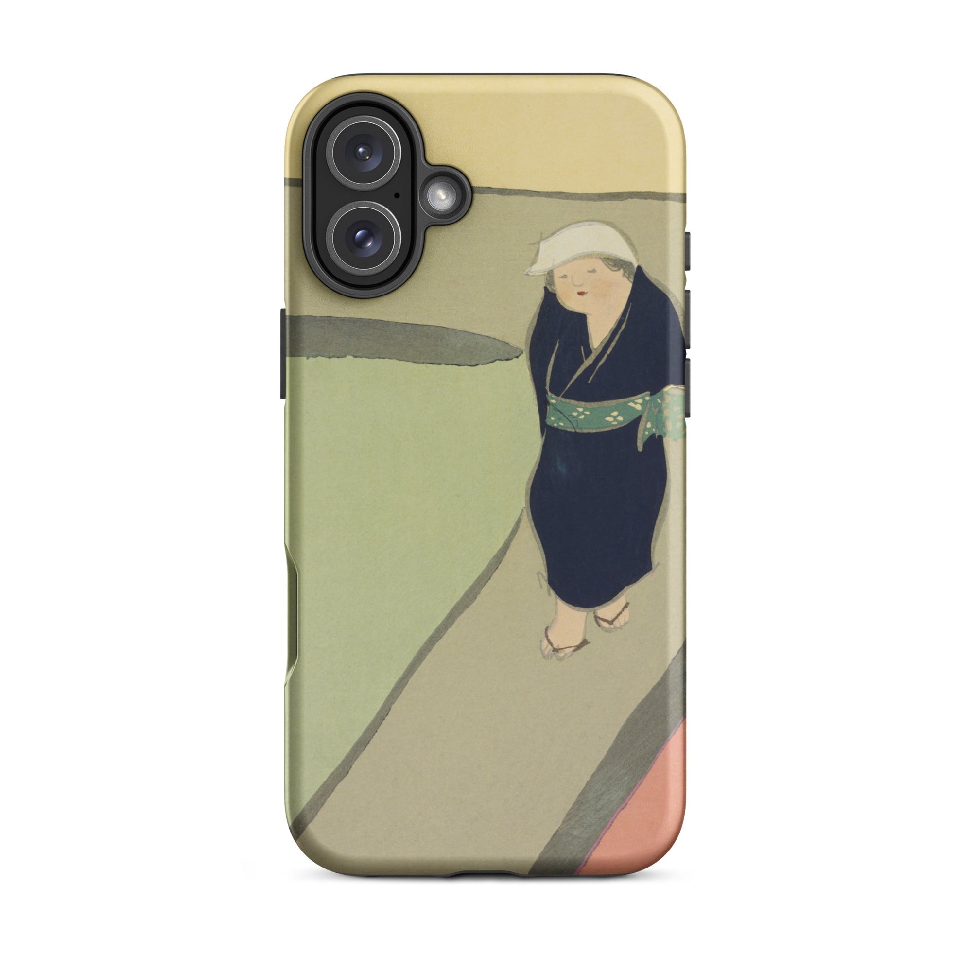 Path Through the Fields Kamisaka Sekka Iphone Case, 16 Plus / Matte, Artistic Phone Case