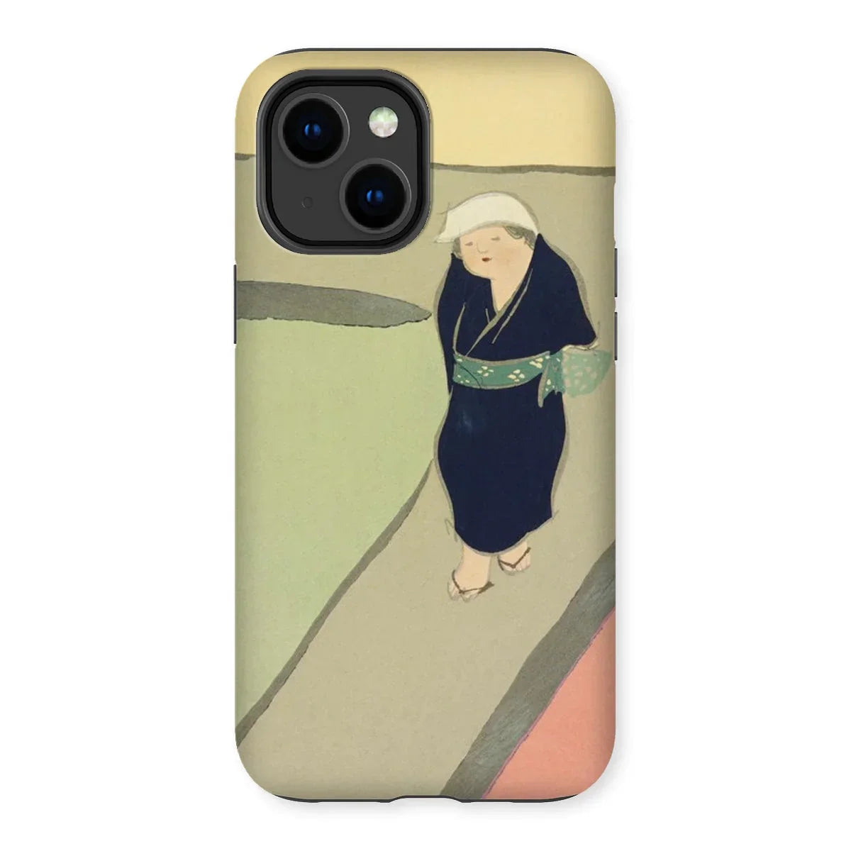 Path Through the Fields - Kamisaka Sekka Iphone Case - 14 Plus / Matte