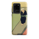 Path Through the Fields Kamisaka Sekka Samsung Case, Galaxy S20 Ultra / Matte, Smartphone Case Printed Illustration Person Traditional