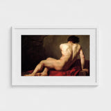Patroclus - Jacques-louis David Greek Myth Art Print / Canvas, Ridge Engraved Prints