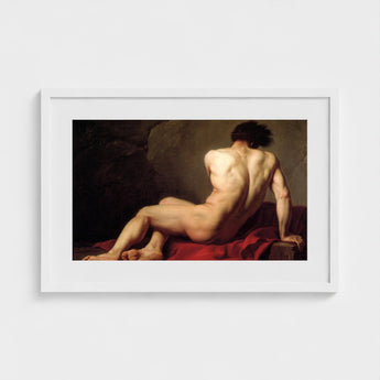 Patroclus - Jacques-louis David Greek Myth Art Print / Canvas, Ridge Engraved Prints