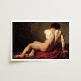 Patroclus - Jacques-louis David Greek Myth Art Print / Canvas, Ridge Engraved Prints