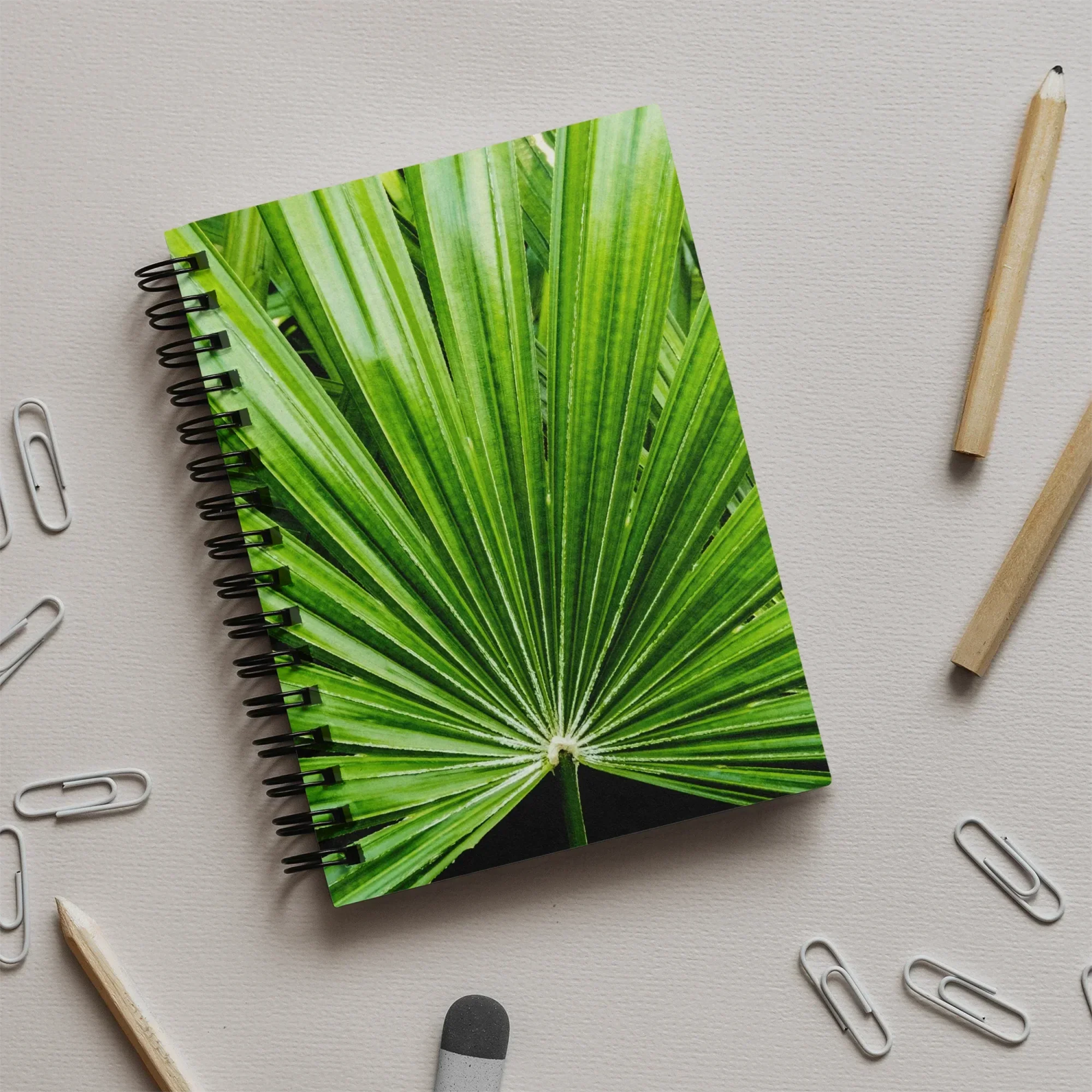 Peacocky - Koh Chang Palm Frond Notebook Notebooks & Notepads