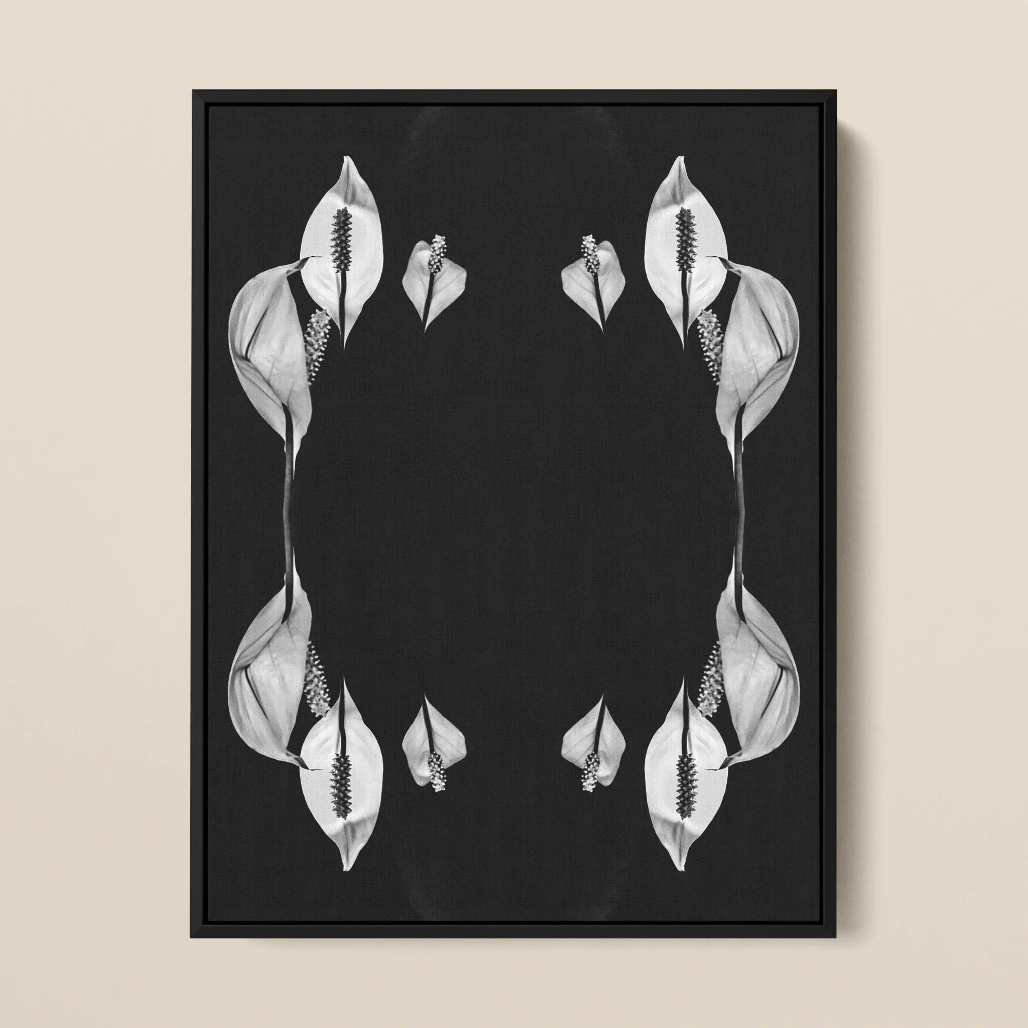 Pearly Whites - Koh Chang Peace Lily Framed Canvas Posters Prints & Visual Artwork