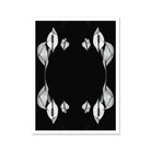 Pearly Whites - Koh Chang Rorschach Lilies Art Print