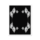 Pearly Whites - Koh Chang Rorschach Lilies Art Print Posters Prints & Visual Artwork