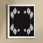 Pearly Whites - Koh Chang Rorschach Lilies Art Print