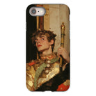 Peeking - Royal Gay Renaissance Art Iphone Case, 8 / Matte, Phone Case Regal Portrait