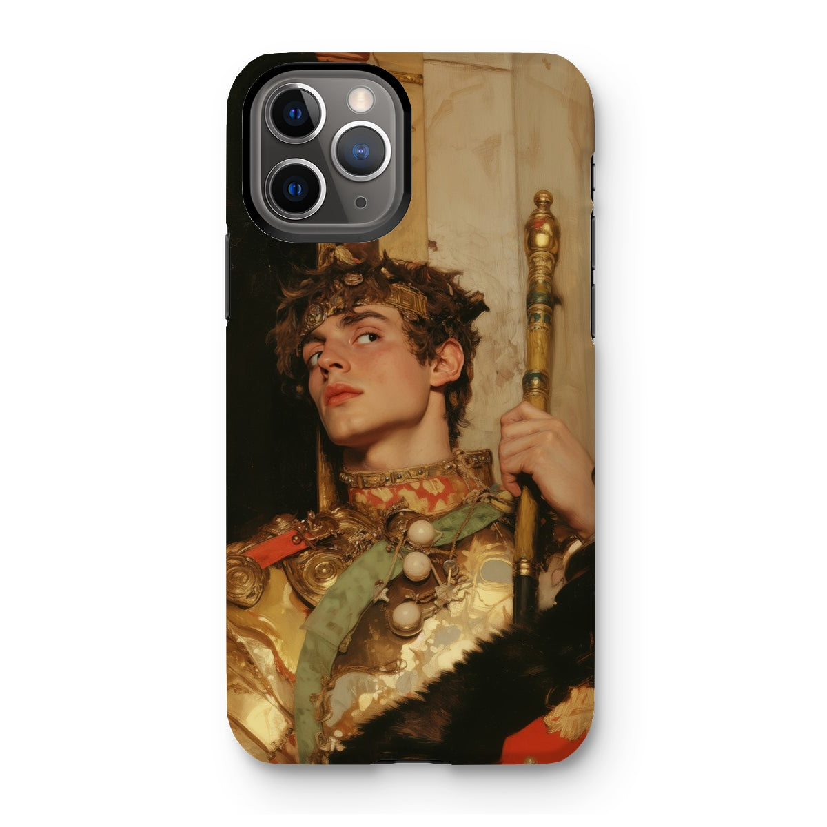 Peeking - Royal Gay Renaissance Art Iphone Case - 11 Pro / Matte