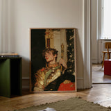 Peeking - Royaler schwuler Renaissance-Kunstdruck / Leinwand, Poster Drucke & visuelle Kunstwerke, Toby Leon