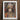 Vibrant Intricately Detailed Art Print White Frame Ornate Psychedelic Realms Untold, Cosmic Empress