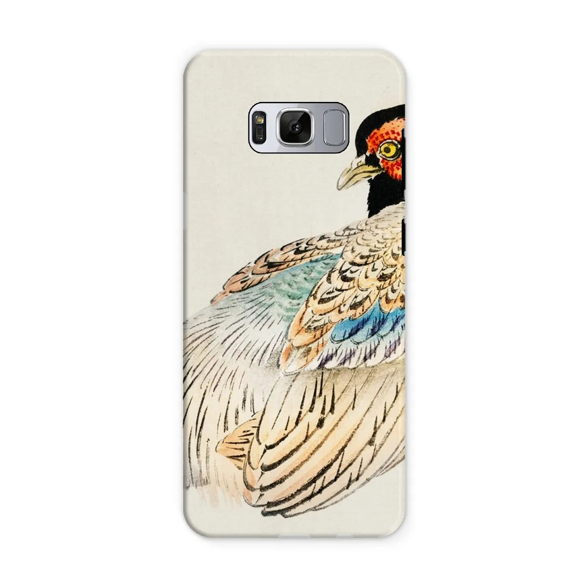 Peregrine Falcon - Japanese Kacho-e Phone Case - Kōno Bairei - Samsung Galaxy S8 / Matte - Mobile Phone Cases