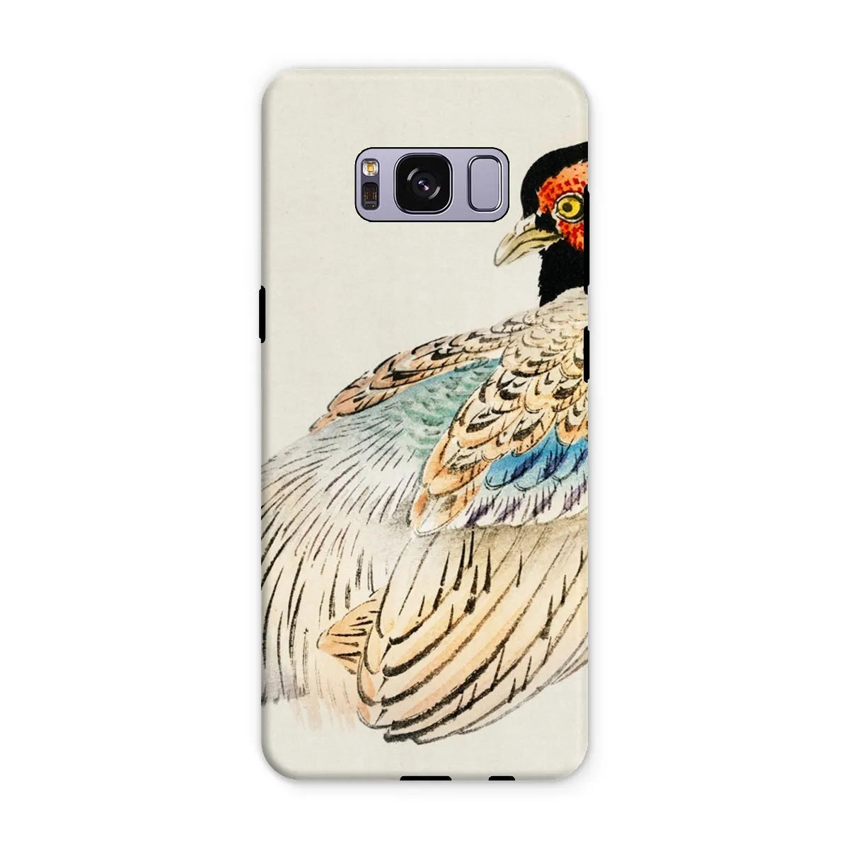 Peregrine Falcon - Japanese Kacho-e Phone Case - Kōno Bairei - Samsung Galaxy S8 Plus / Matte - Mobile Phone Cases
