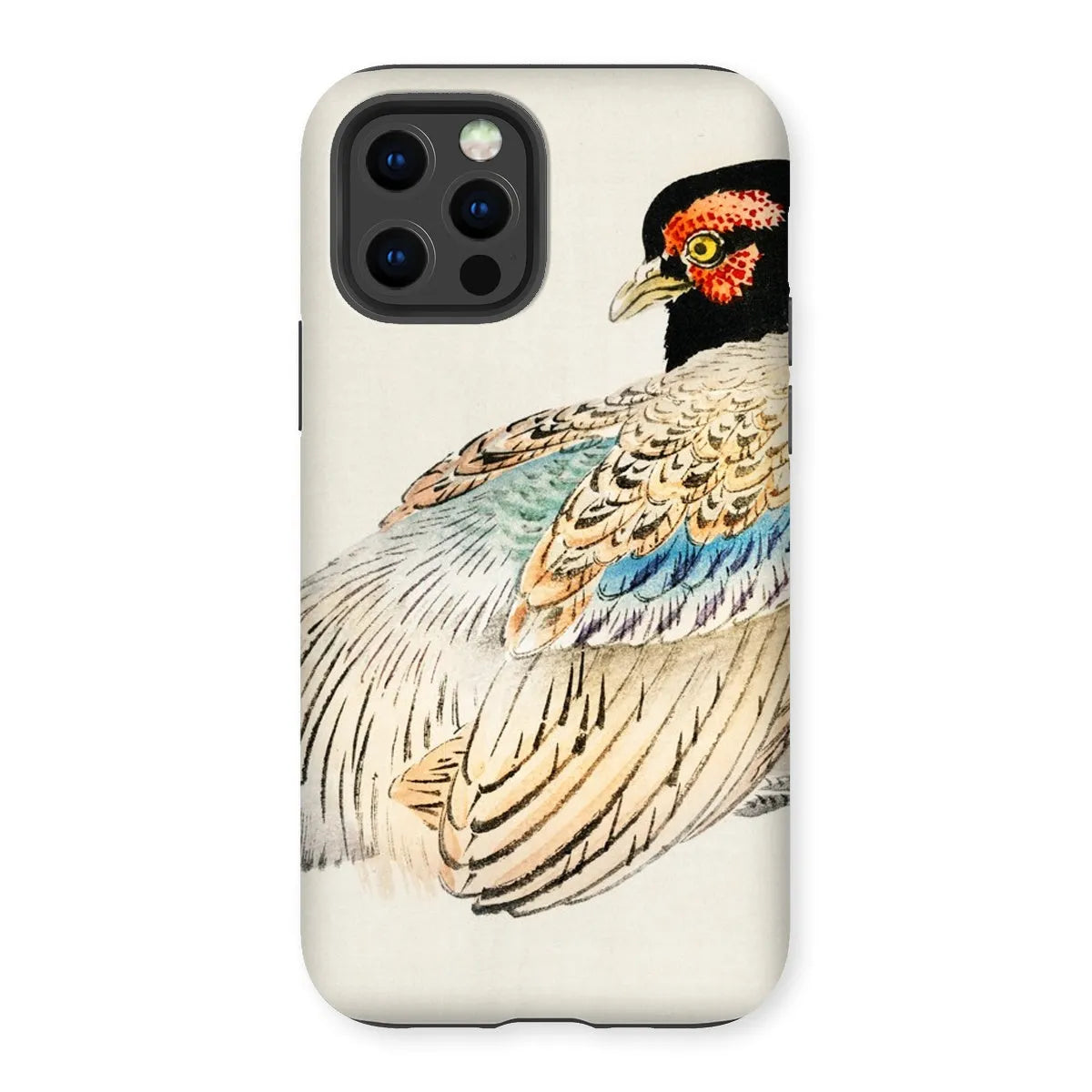 Peregrine Falcon - Japanese Kacho-e Phone Case - Kōno Bairei - Iphone 12 Pro / Matte - Mobile Phone Cases - Aesthetic