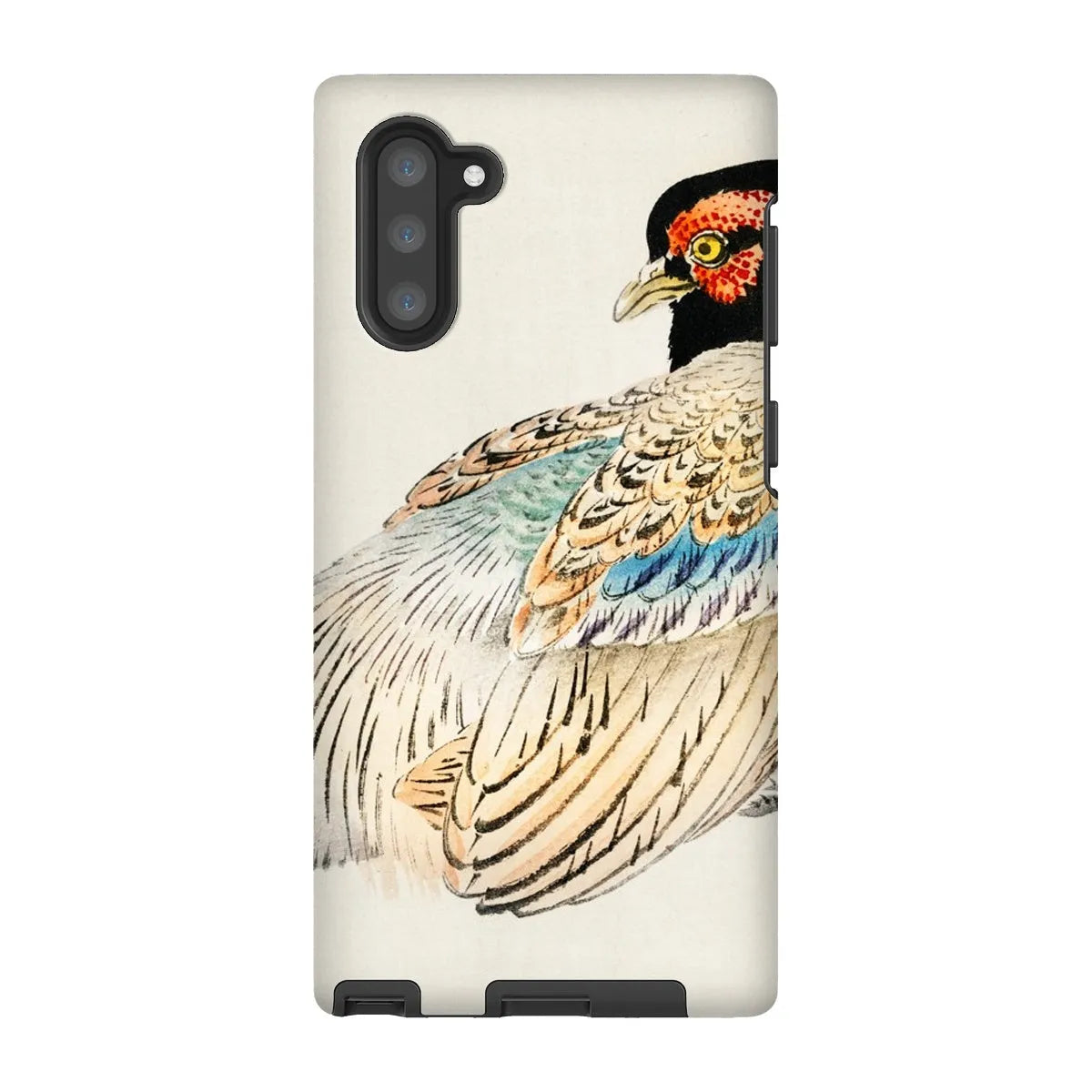 Peregrine Falcon - Japanese Kacho-e Phone Case - Kōno Bairei - Samsung Galaxy Note 10 / Matte - Mobile Phone Cases