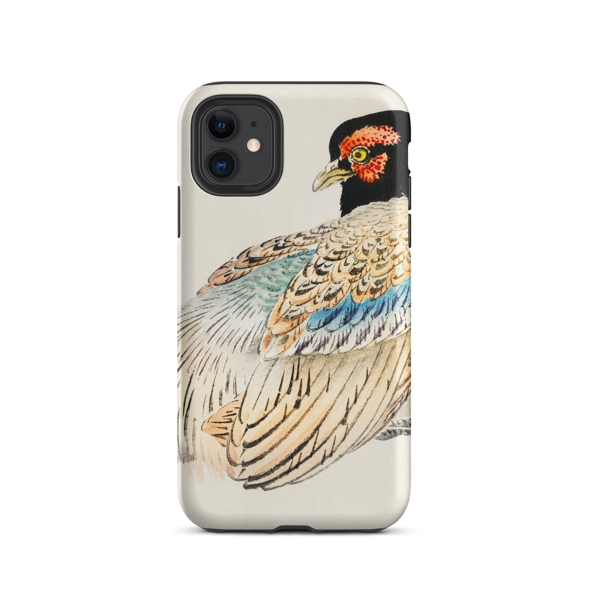Peregrine Falcon Kōno Bairei Kacho e Iphone Case, 11 / Matte, Phone Case Bird Design
