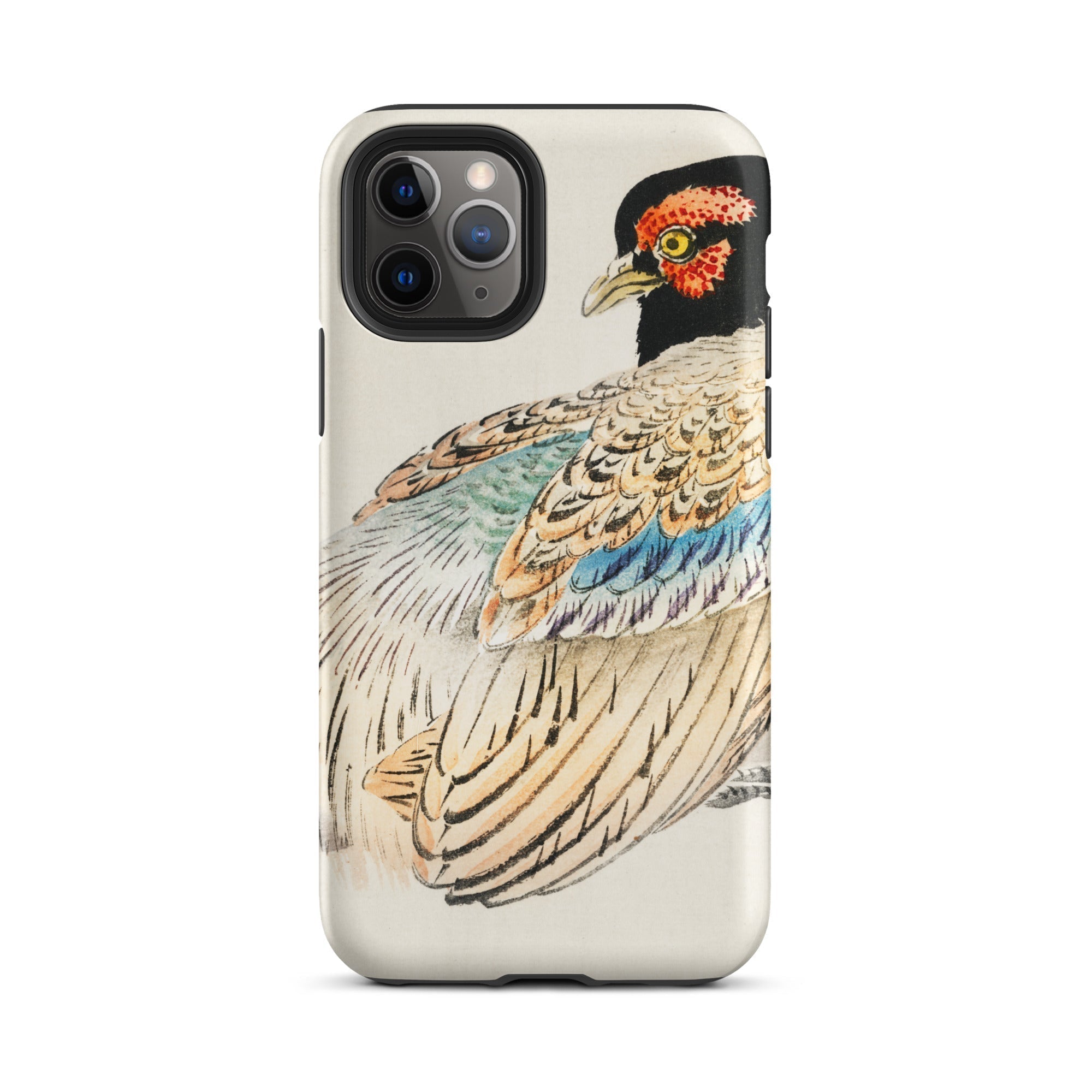 Peregrine Falcon Kōno Bairei Kacho e Iphone Case, 11 Pro / Matte, Bird Themed Iphone Case