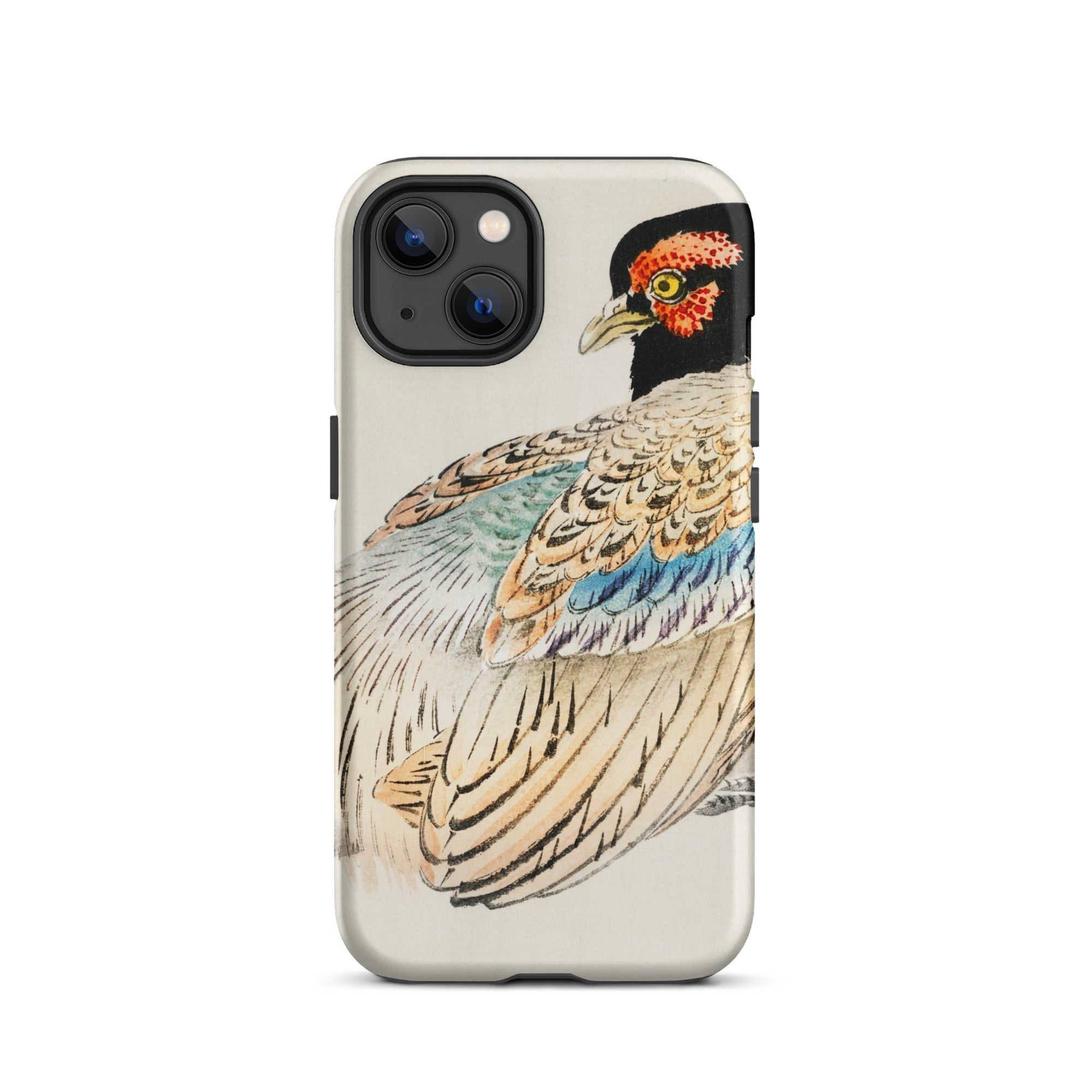 Peregrine Falcon Kōno Bairei Kacho e Iphone Case, 13 / Matte, Phone Case Pheasant Design